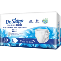 Подгузники для взрослых Dr.Skipp Standard Extra, размер L, 30 шт
