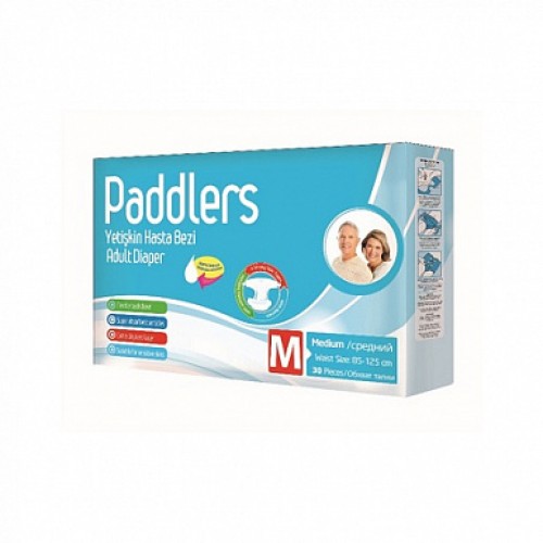 Подгузники для взрослых Paddlers Jumbo Pack Medium 30 шт.
