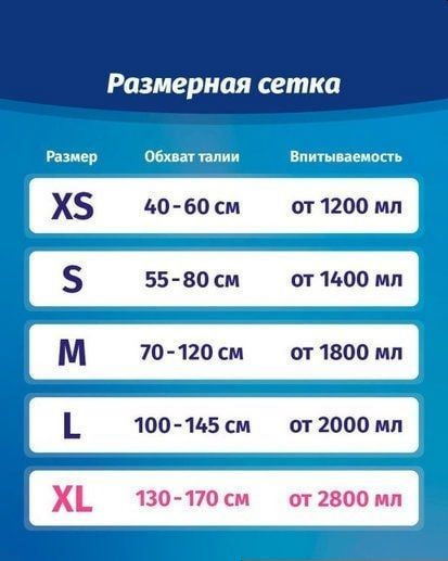 Подгузники для взрослых SENSO MED Standart Plus Extra  Large 30 шт.