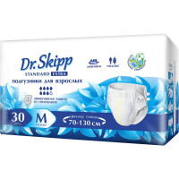 Подгузники для взрослых Dr.Skipp Standard Extra, размер M, 30 шт