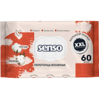 Полотенца влажные Senso 60 шт