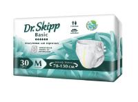Подгузники для взрослых Dr.Skipp Basic, размер M, 30 шт