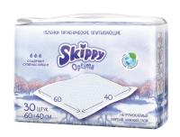 Пе­лен­ки впитывающие Skippy Optima  60х40 см 30 шт