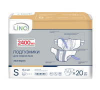 Подгузники для взрослых LINO ночные Small 20 шт