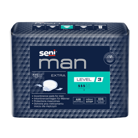 Вкладыши урологические SENI MAN EXTRA LEVEL 3 15 шт