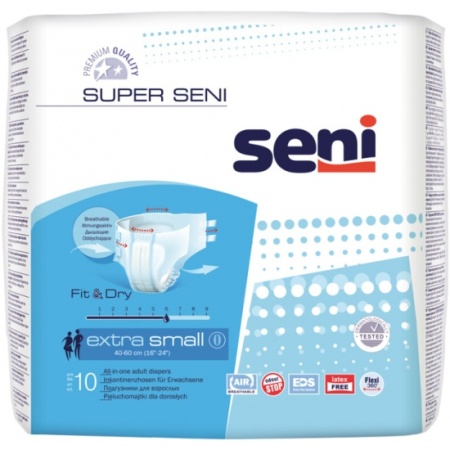 Подгузники для взрослых Seni Super Extra Small 10 шт
