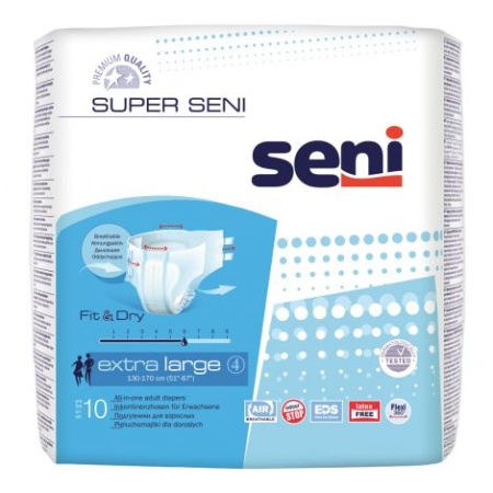 Подгузники для взрослых Seni Super Extra Large 10 шт.