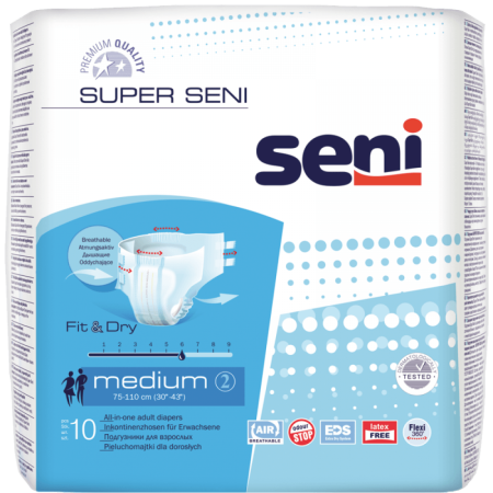Подгузники для взрослых Seni Super Medium 10 шт.
