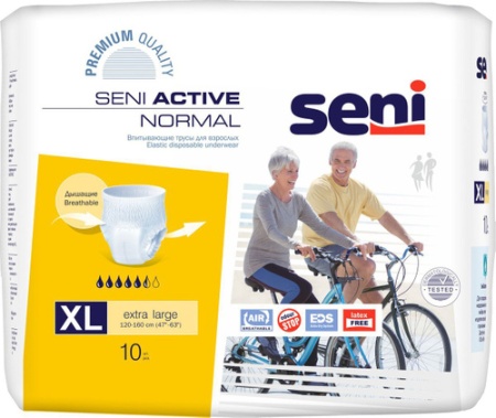 Впитывающие трусики для взрослых Seni Active Normal Extra Large 10 шт.