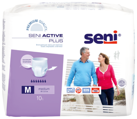 Впитывающие трусики для взрослых Seni Active Plus Medium 10 шт.