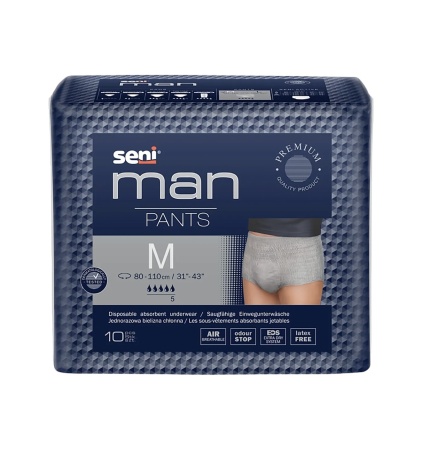 Впитывающие трусики для мужчин Seni Man Pants Medium 10 шт.