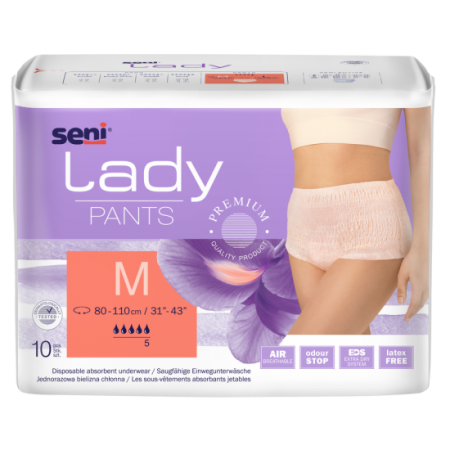 Впитывающие трусики для женщин Seni Lady Pants Medium 10 шт.