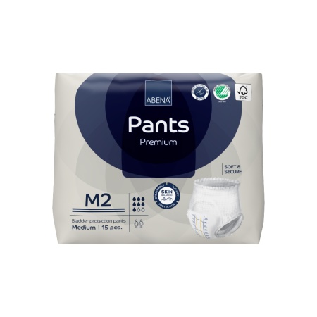 Трусы впитывающие для взрослых Abena Pants  Premium M2 15 шт.