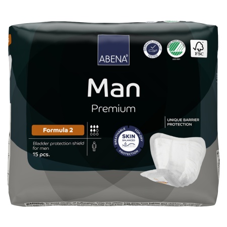 Прокладки урологические Abena Man Formula 2 Premium 15 шт.