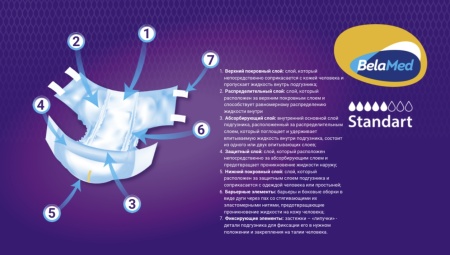 Подгузники для взрослых Belamed Standart Extra Large 30 шт